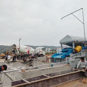 為什么攪拌站要安裝砂石分離機(jī)
